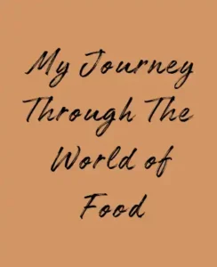 Blog fallback image with text "My Journey Through The World of Food"